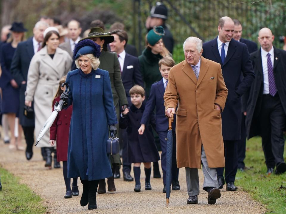 Prince Louis joined the royal family's Christmas church service in ... Royal canin medium 7