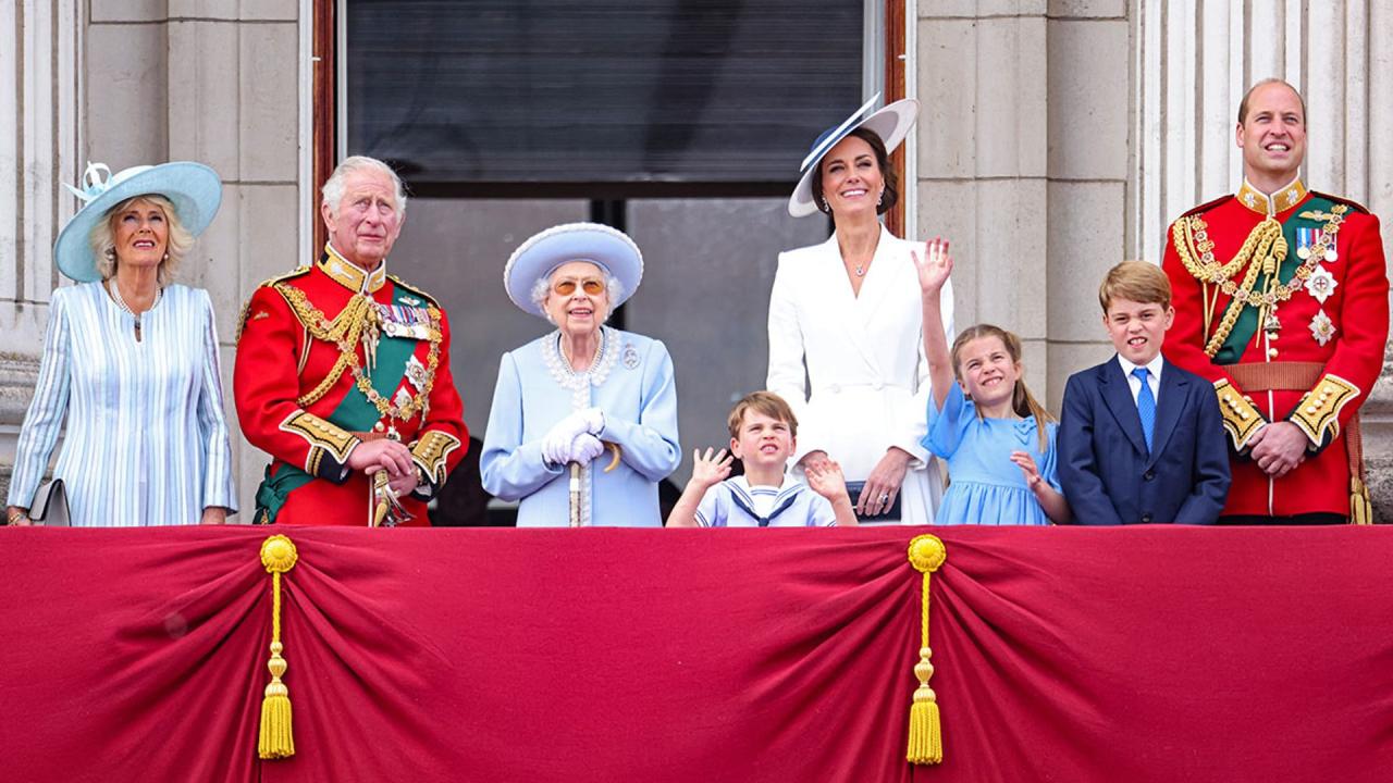 The Queen joined by Kate Middleton and royal family on iconic balcony ... Royal canin 8